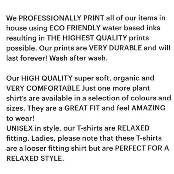 NWOT | 🪴Plants Are Friends Tee Shirt | Medium | Plant 🪴Lover Shirt | Charcoal - Picture 13 of 13